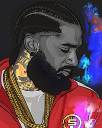 Rapper's Paint Art