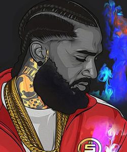 Rapper's Paint Art