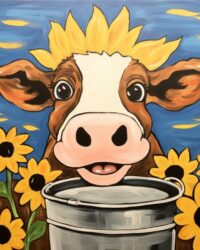 Elsie Sunflower Cow